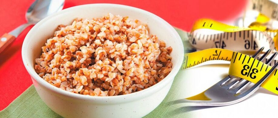 Buckwheat porridge and centimeters