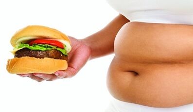 Why does fat appear on the stomach