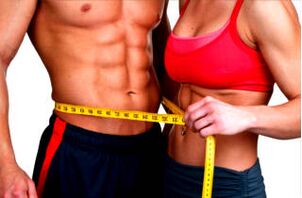 keto diet sport woman and man
