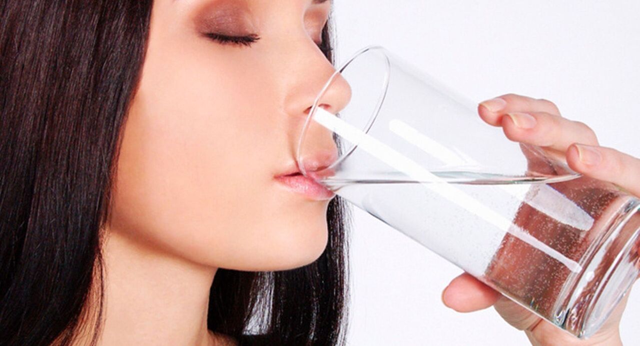 Water balance to lose weight