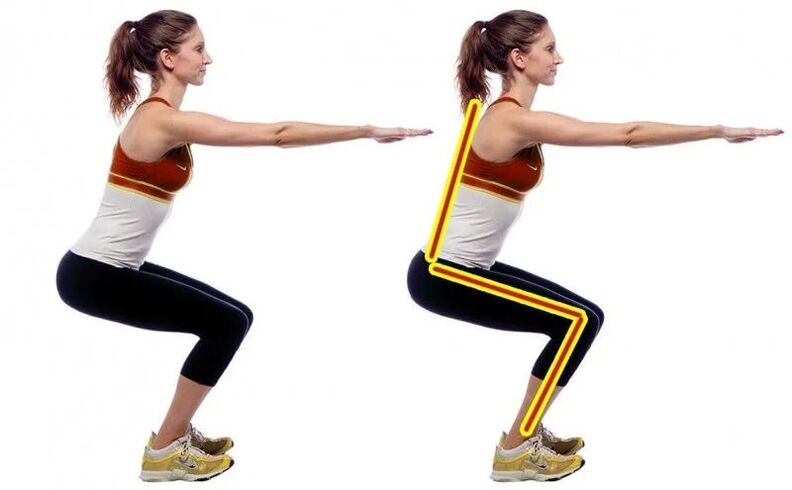 squat to lose weight